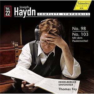 Haydn / Fey / Heidelberger Sinfoniker - Comp Syms 22-Syms 98 & 103  COMPACT